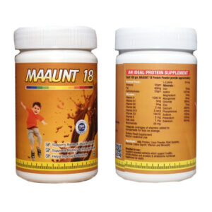 Maaunt 18 Nutrition Supplement Boosts Bone & Muscle Health Vibrant Growth In Children 30 Capsules