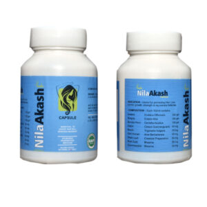 Nila Akash Women's Hair Growth Supplement, 60N Capsules